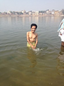 At Varanasi